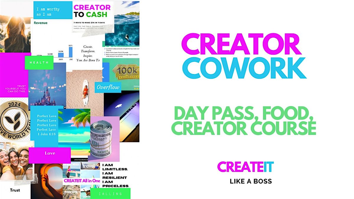 Creator Cowork to Create in Miami with Creator Bestie