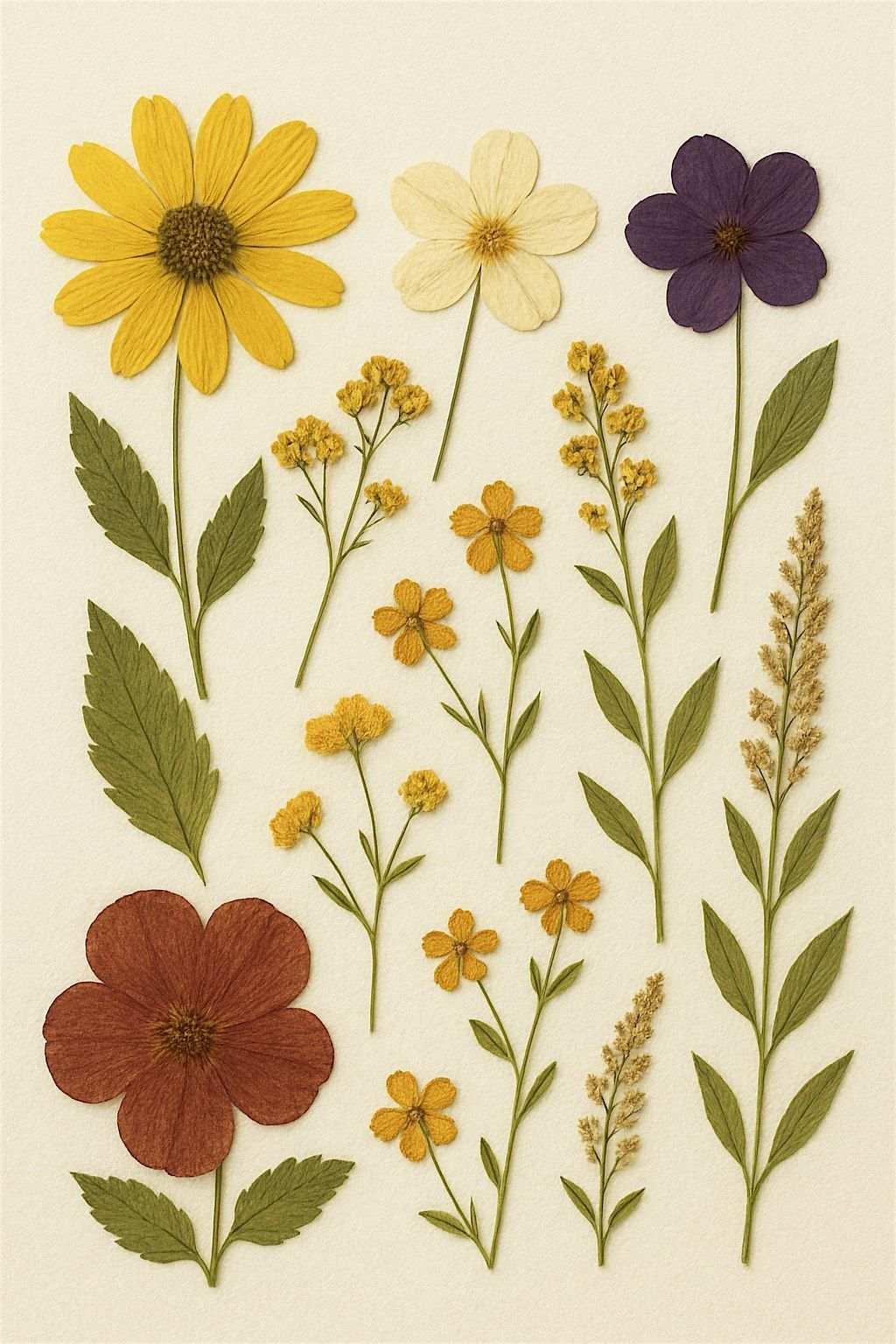 Create Your Own Pressed Flower