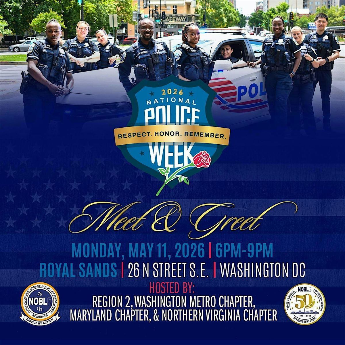 2026 National Police Week NOBLE Region 2 Meet and Greet