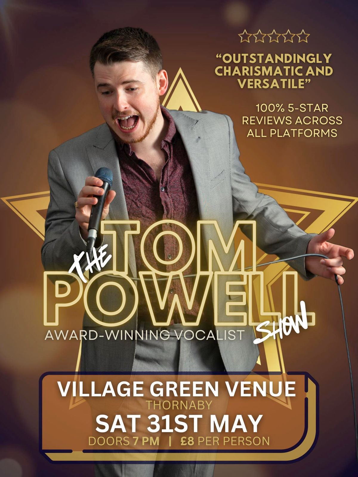 Tom Powell LIVE @ The Village Green, Thornaby