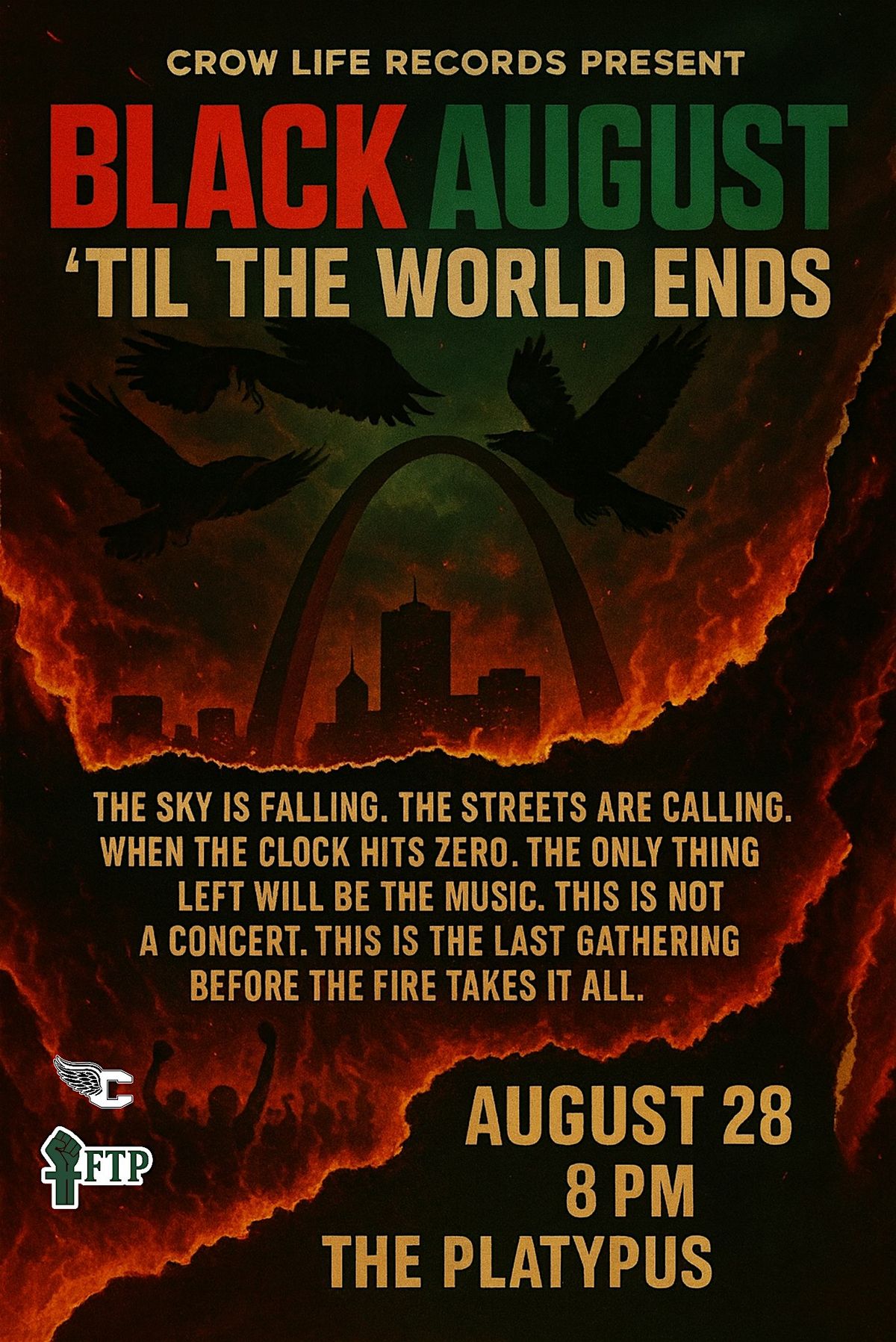 BLACK AUGUST : TIL THE WORLD ENDS