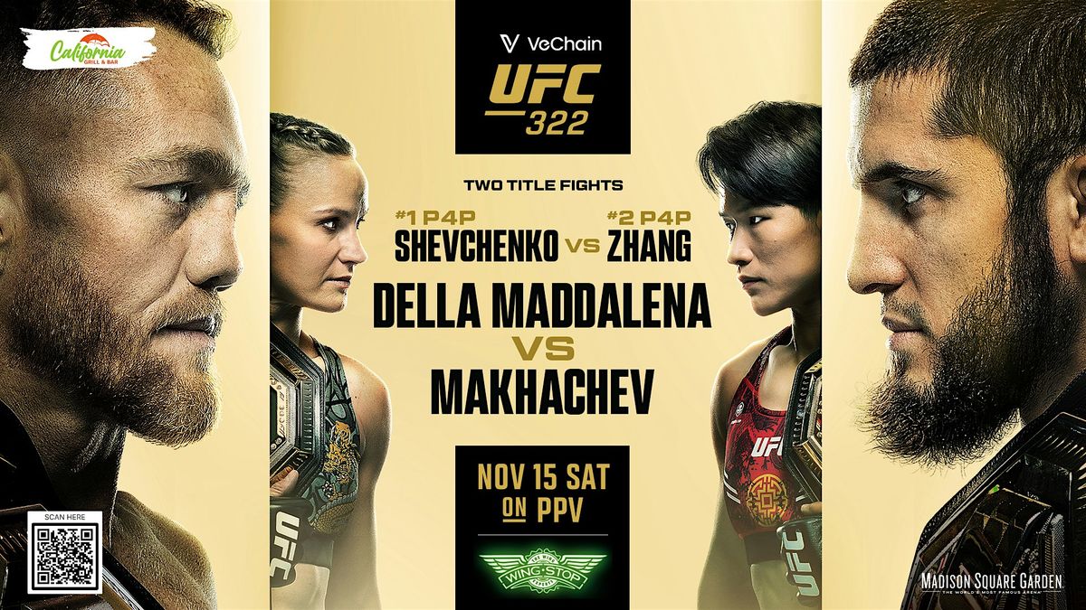 UFC 322: Maddalena vs Makhachev