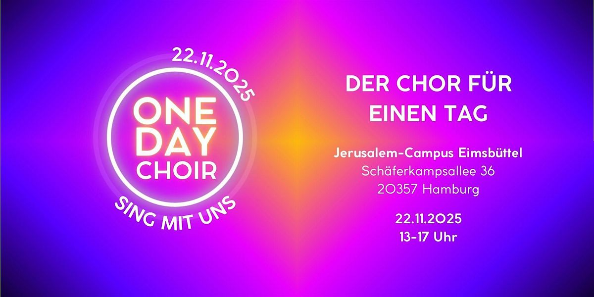 ONE DAY CHOIR Hamburg - Xmas Edition