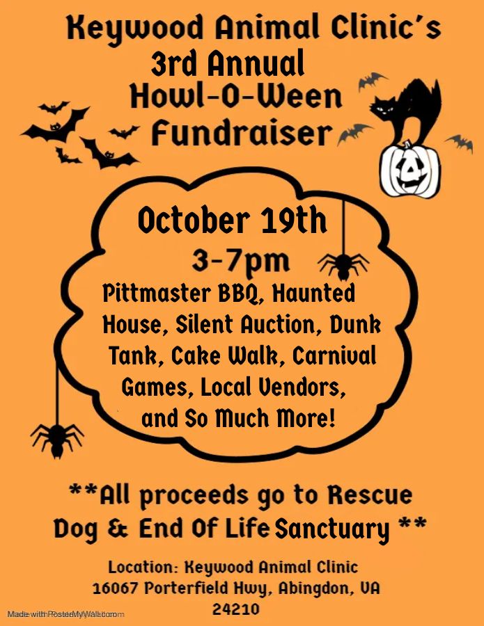 Keywood Animal Clinic's 3rd Annual Halloween Fundraiser