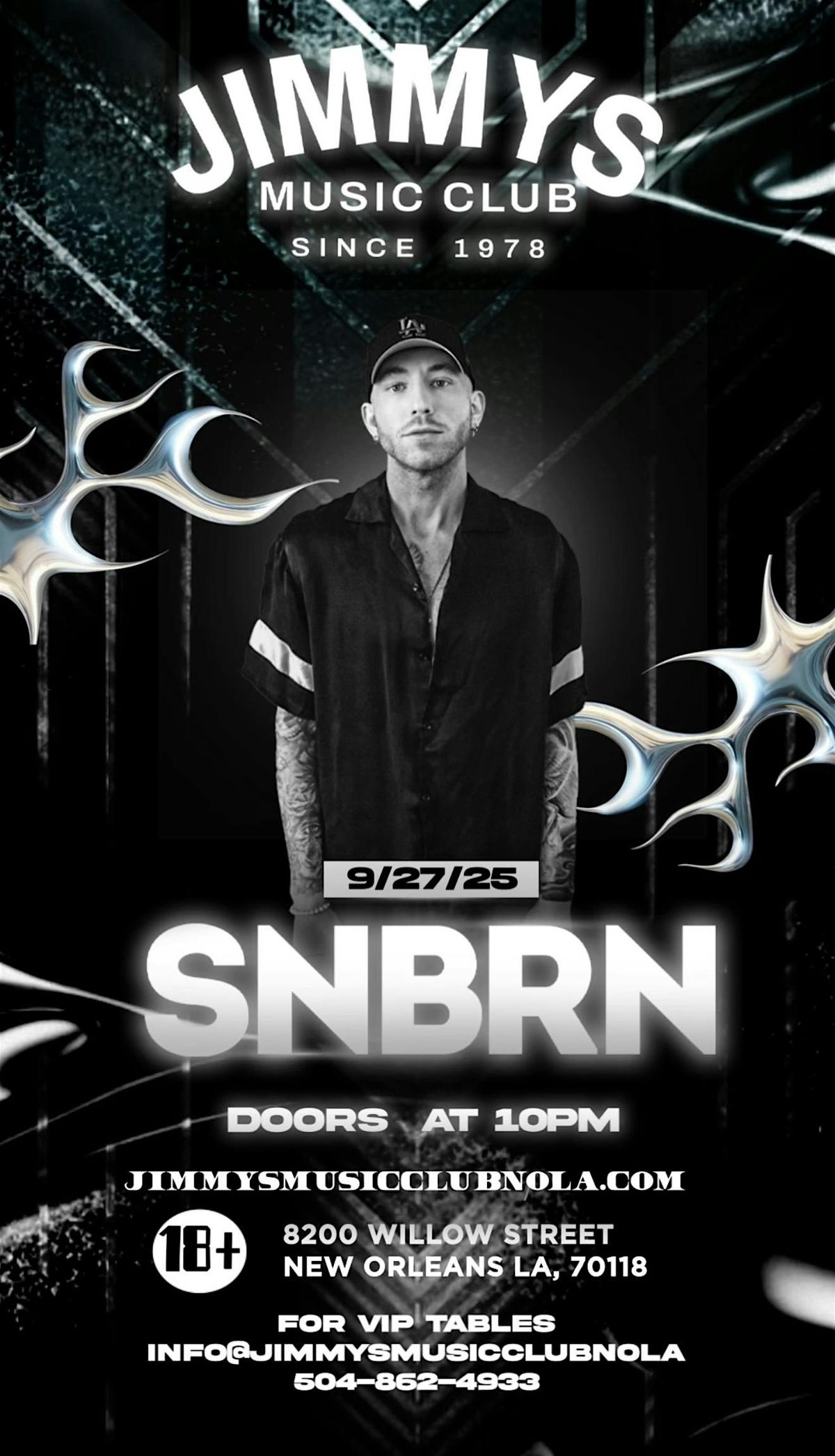 SNBRN Live at Jimmy's Music Club