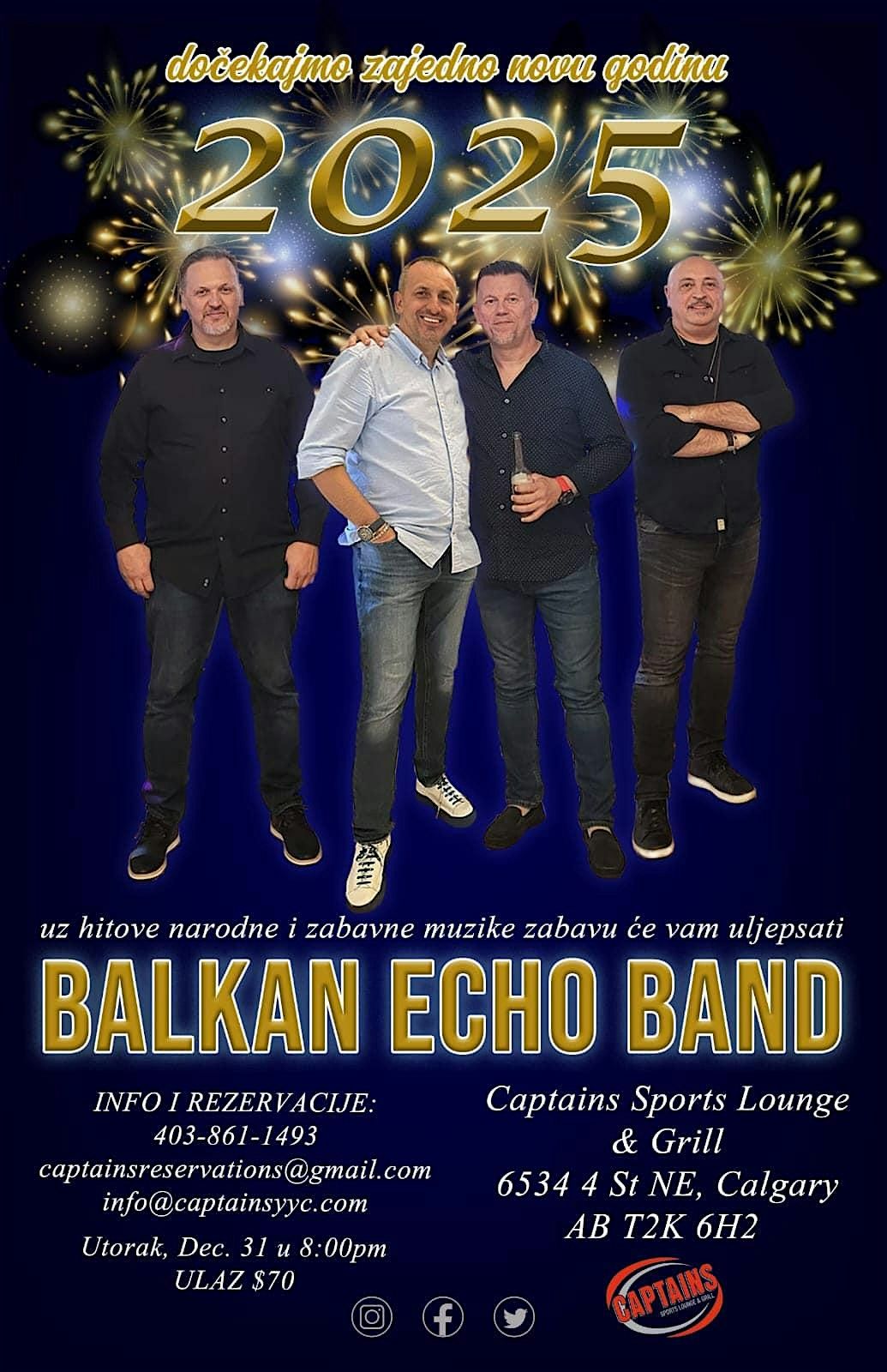 Balkan Echo Band 2025 New Year's Eve !