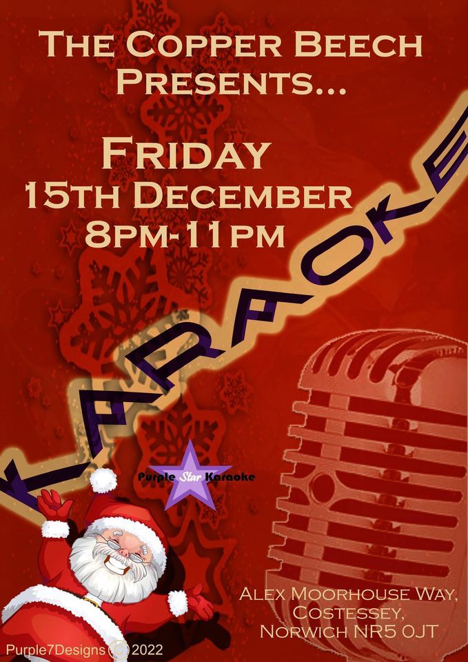 Karaoke Night @ Copper Beech, Norwich