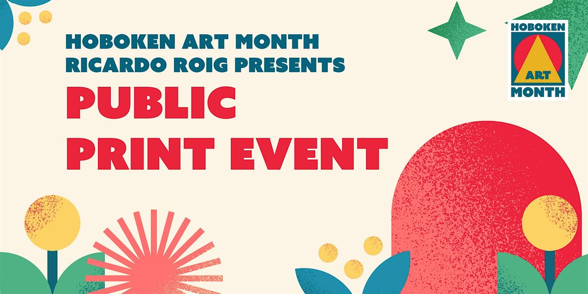 Ricardo Roig Presents Public Print Event