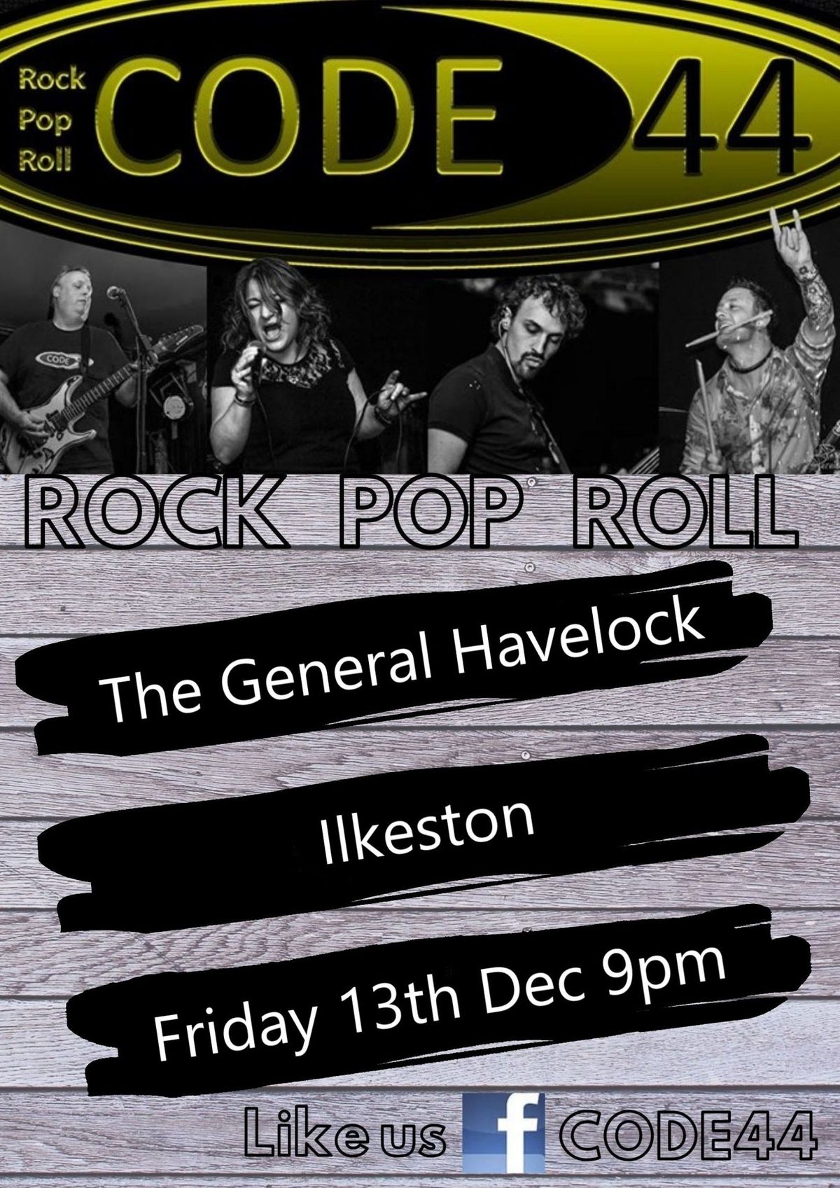 Code44 Gig, The General Havelock, Ilkeston