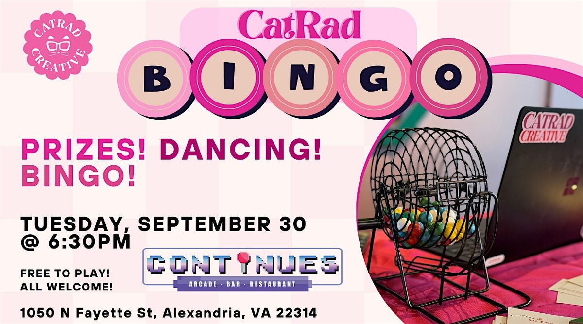 CatRad Bingo @ Continues Arcade