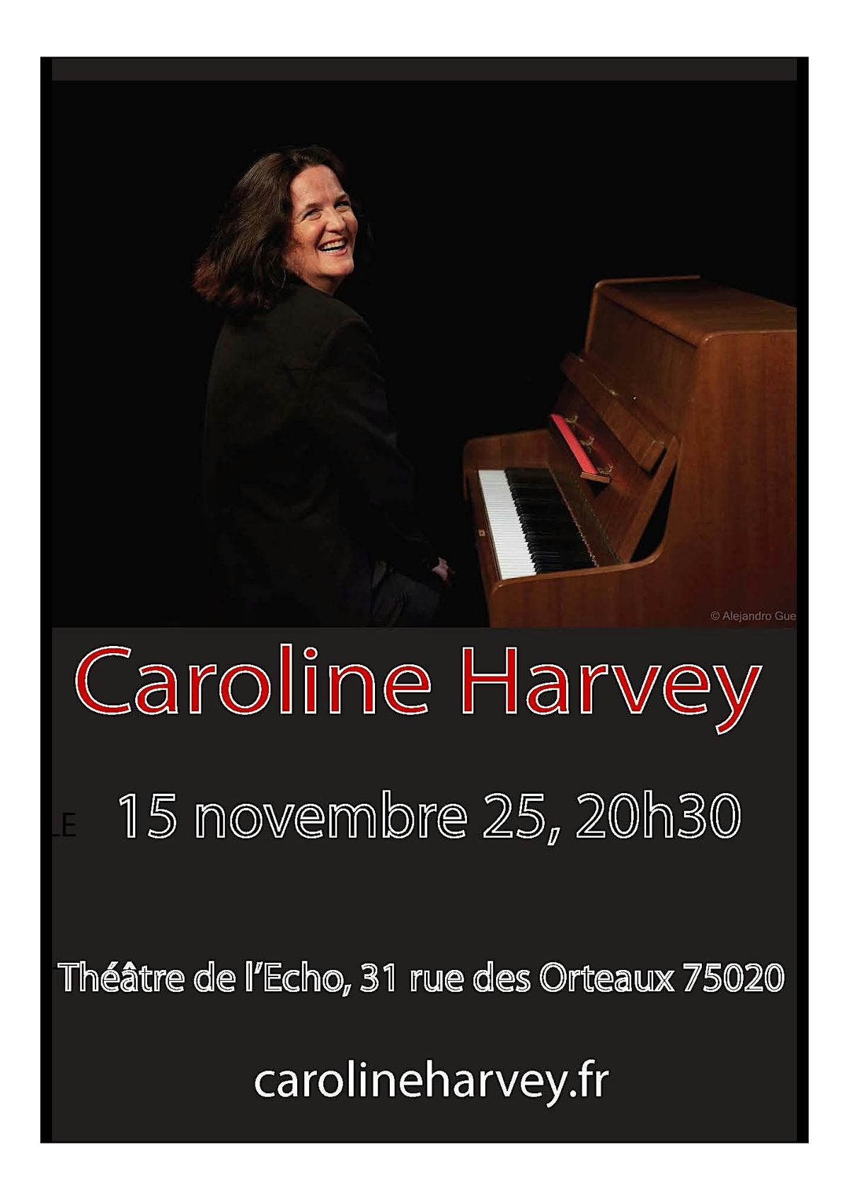 Contribuez \u00e0 la cr\u00e9ation du disque des compositions de Caroline Harvey