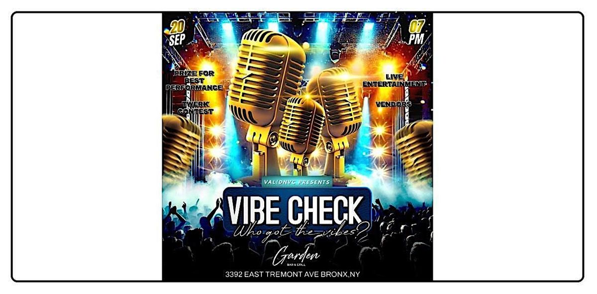 VIBE CHECK (who got the vibes?)