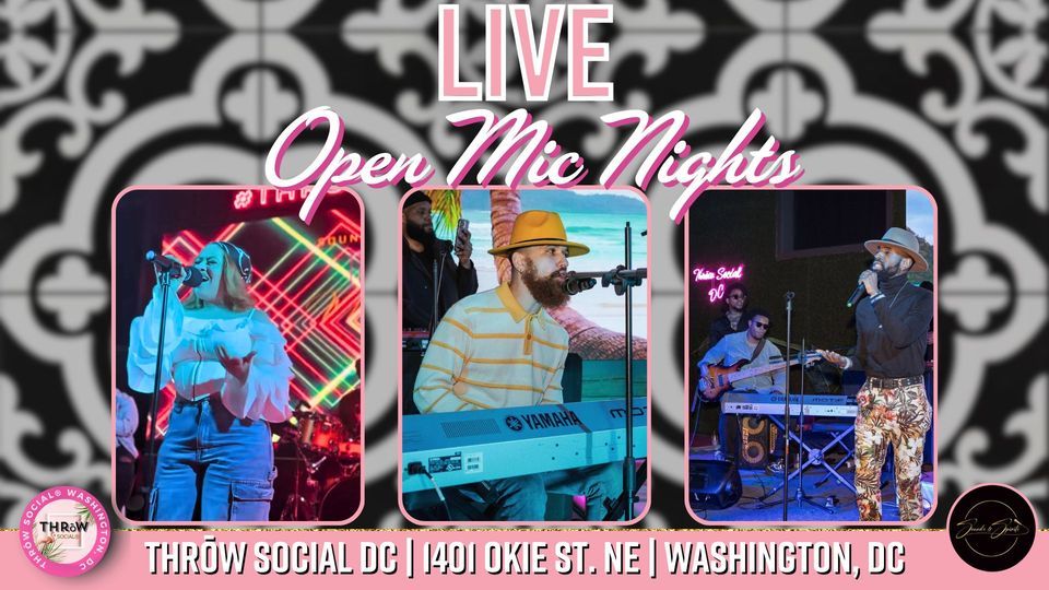 Sounds & Spirits LIVE Band Open Mic Night!