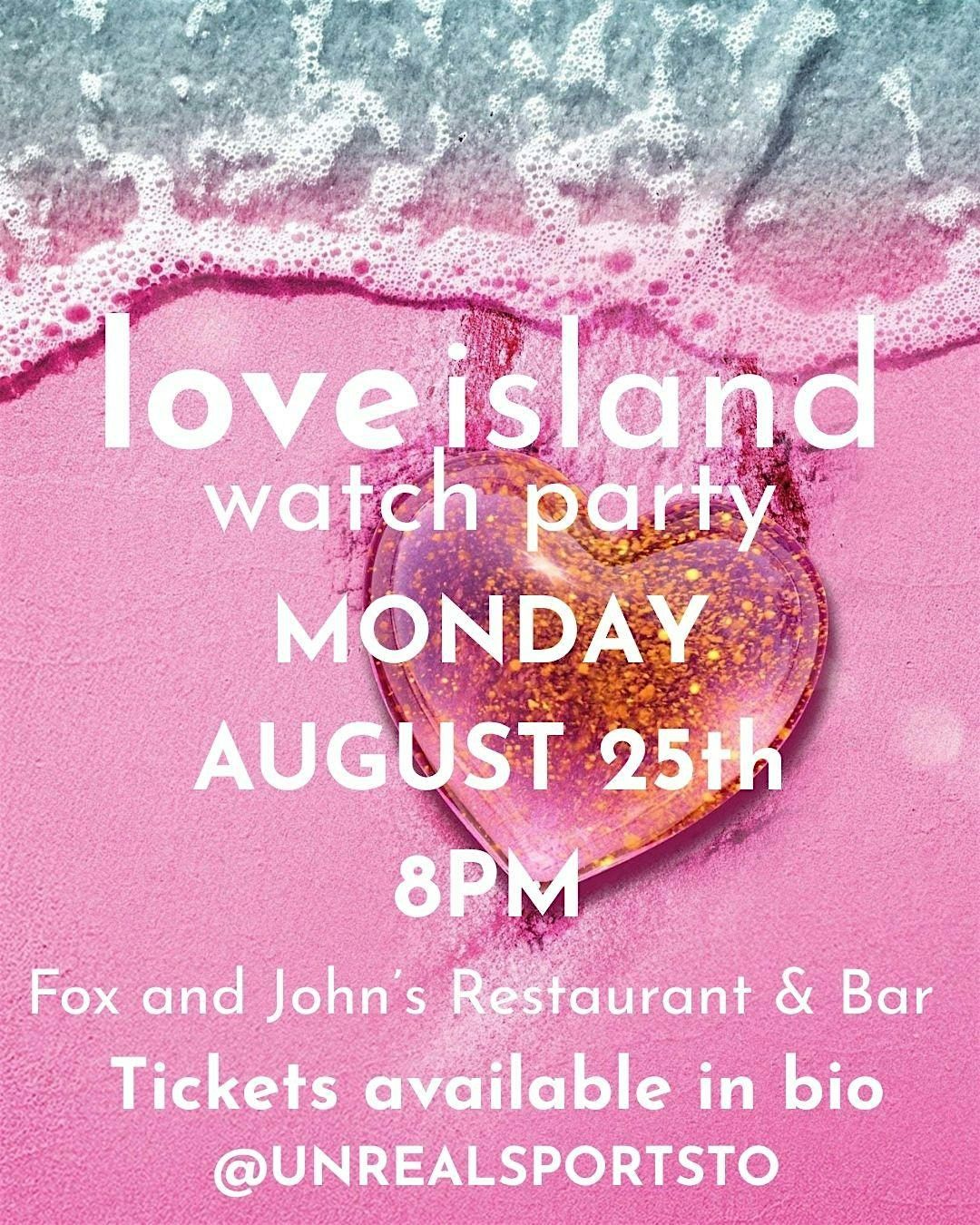 LOVE ISLAND USA REUNION WATCH PARTY