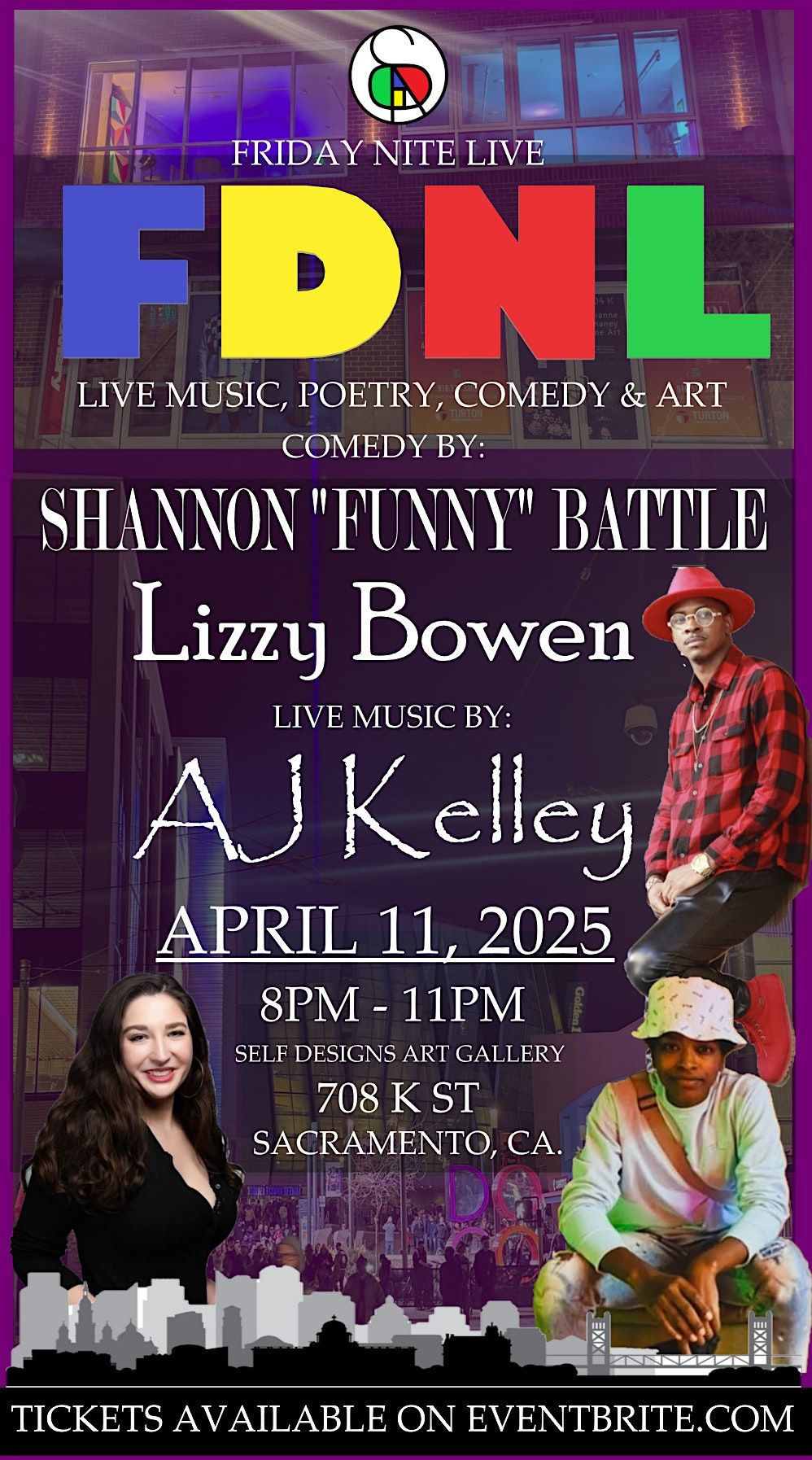 FRIDAY NITE LIVE W\/SHANNON BATTLE, AJ KELLEY & LIZZY BOWEN\u2026