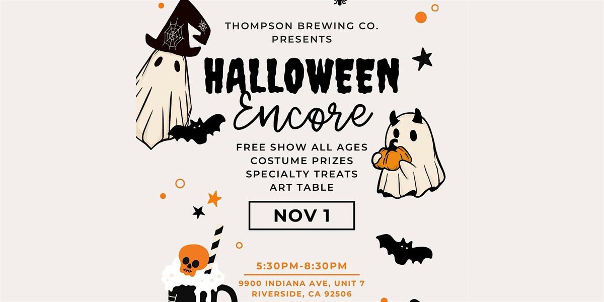 Halloween Encor at Thompson Brewing Co.