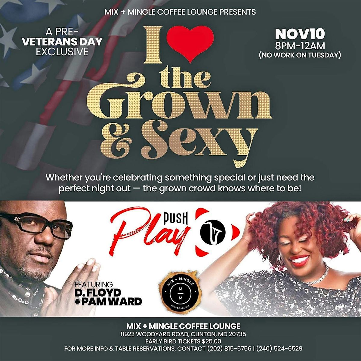I \u2764\ufe0f the Grown & Sexy | Pre-Veterans Day Exclusive