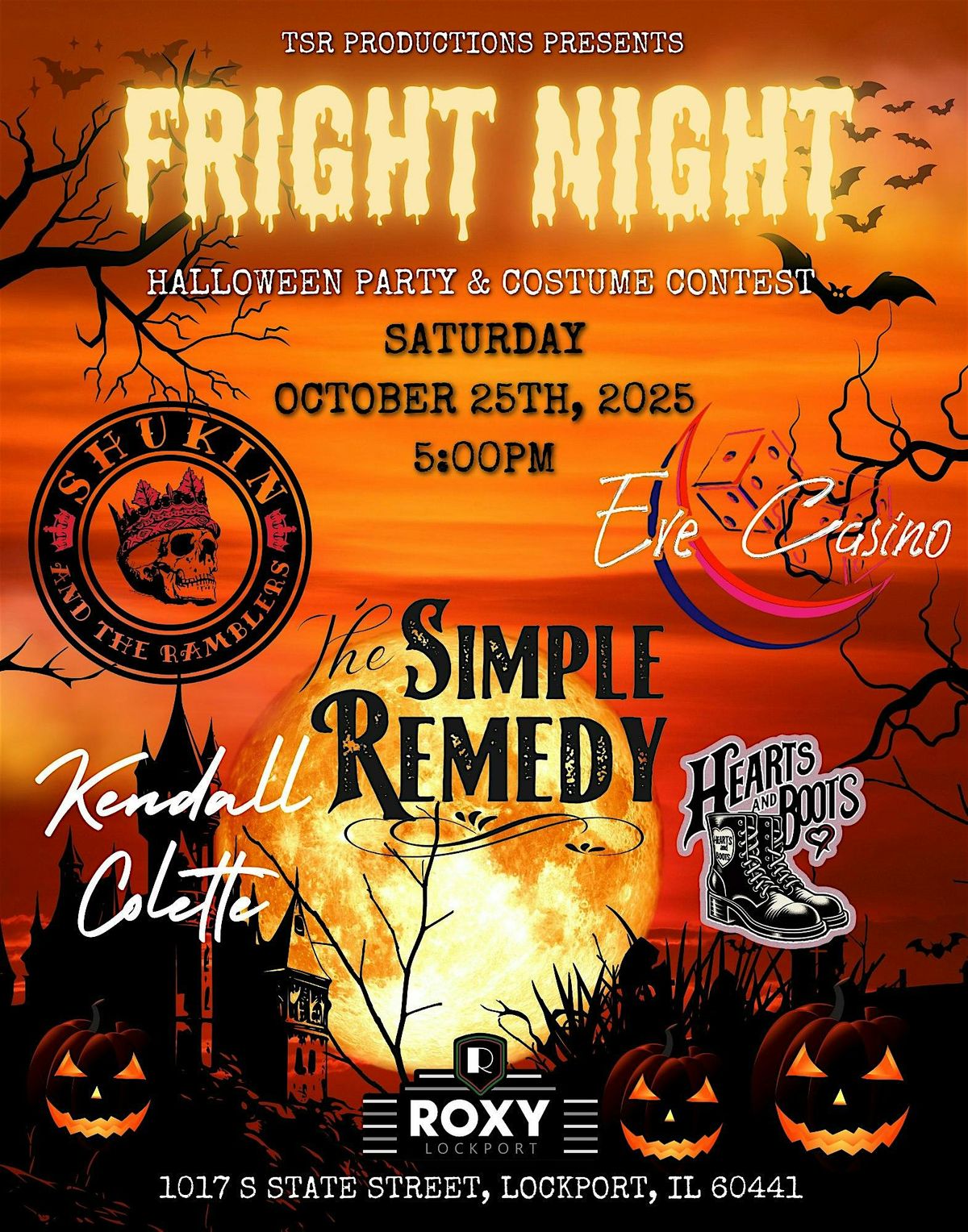 Fright Night Halloween Party & Costume Contest