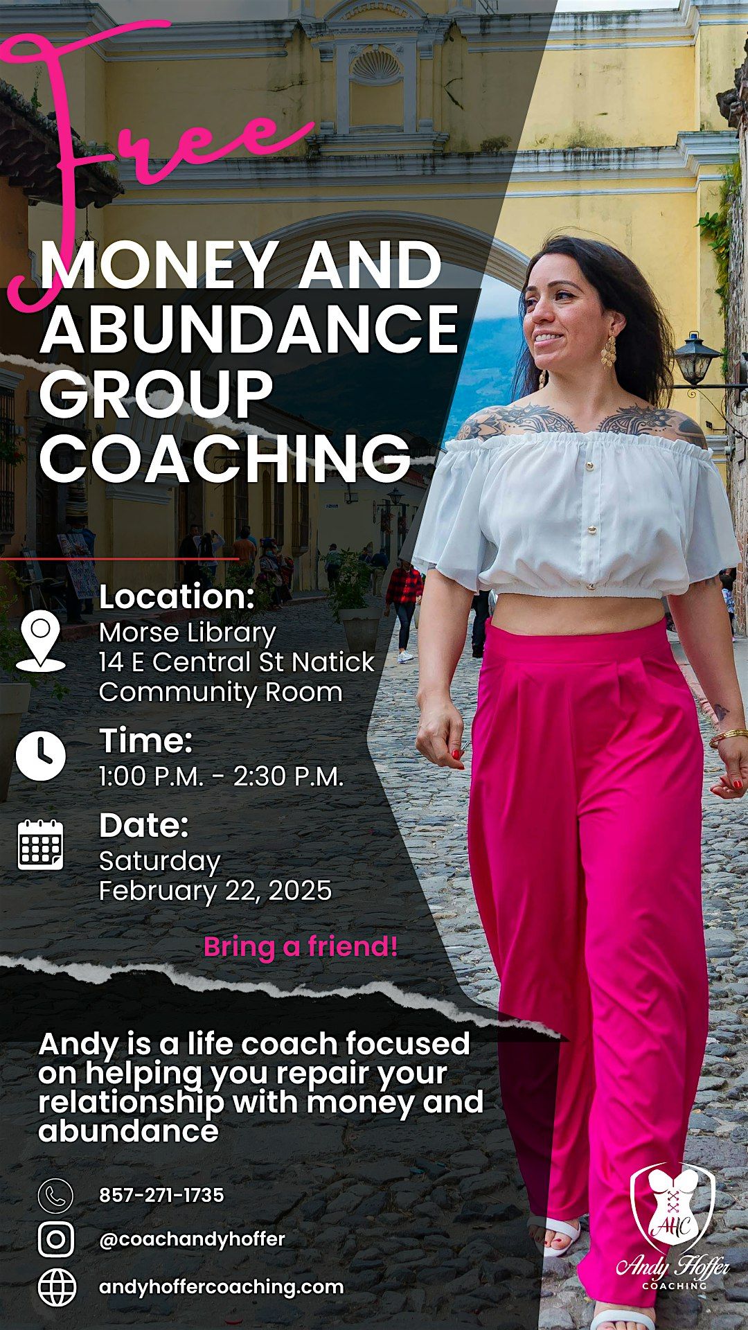 FREE Money and Abundance Group Coaching