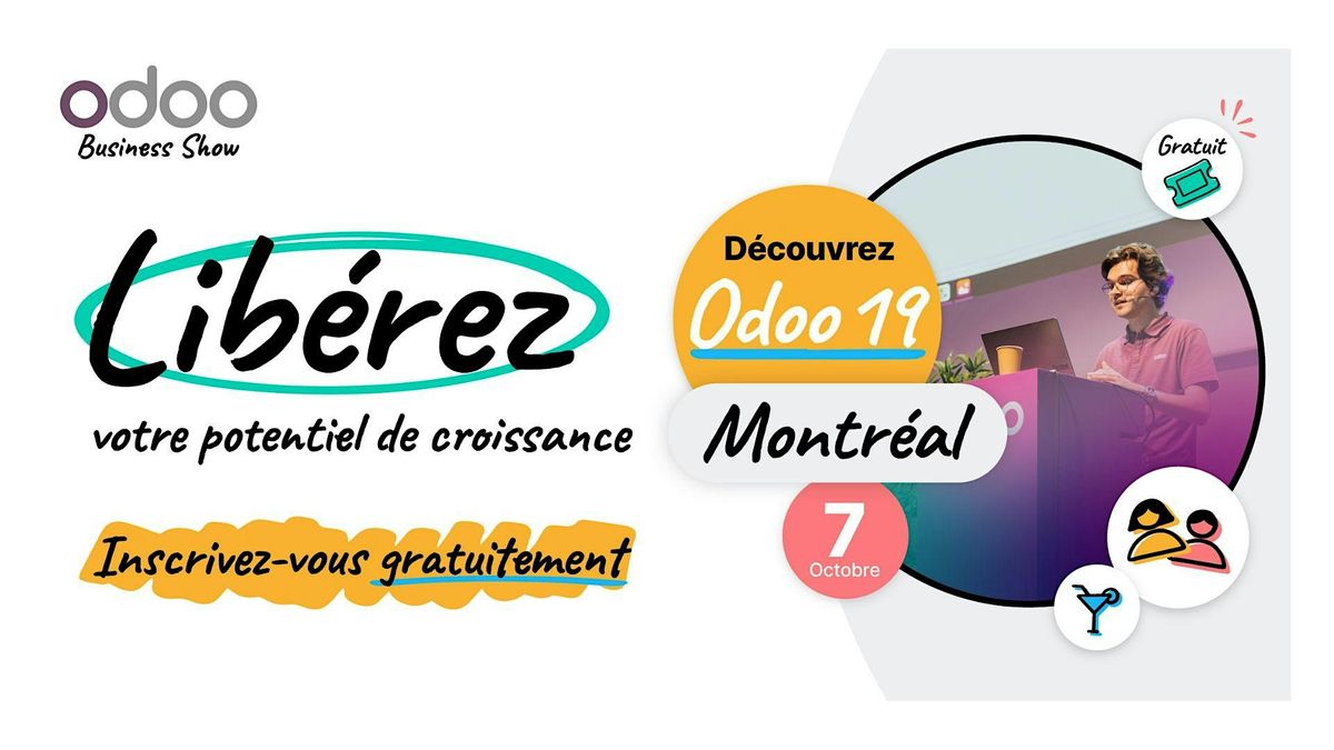 Odoo Business Show - Montr\u00e9al, Qu\u00e9bec