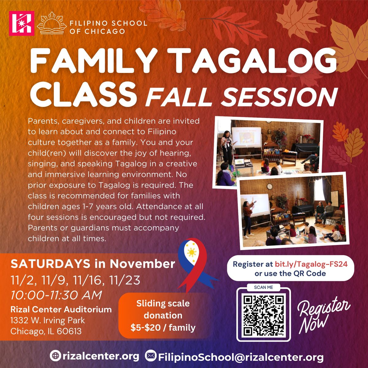 2024 FAMILY TAGALOG CLASS