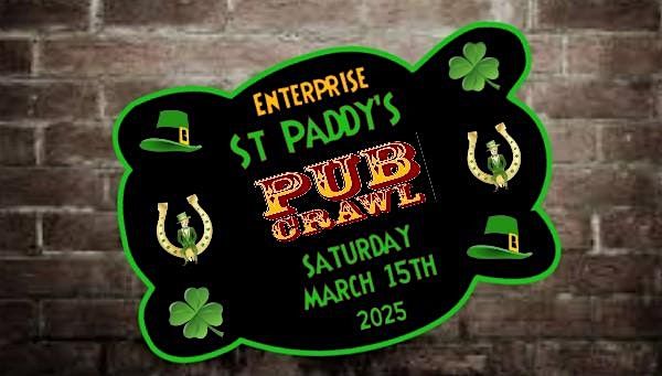 2025 Enterprise St Paddy's Pub Crawl