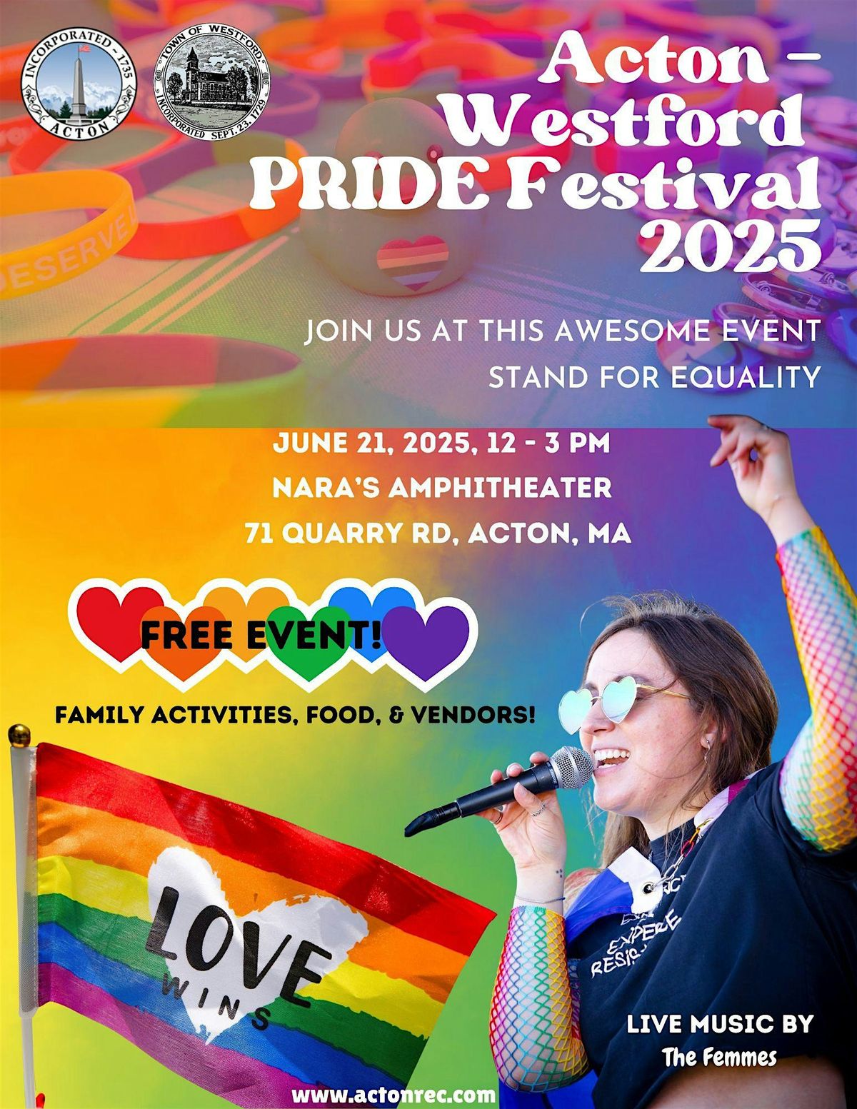 Acton - Westford Pride Festival 2025