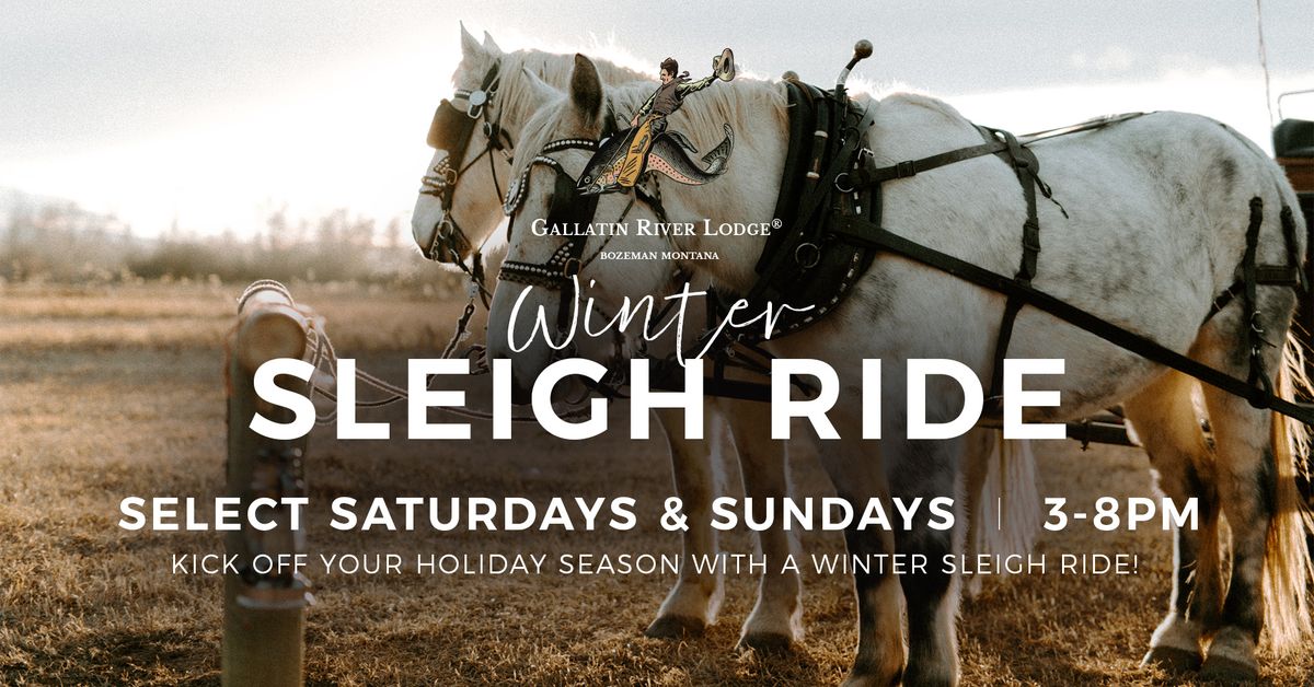 Winter Sleigh Rides