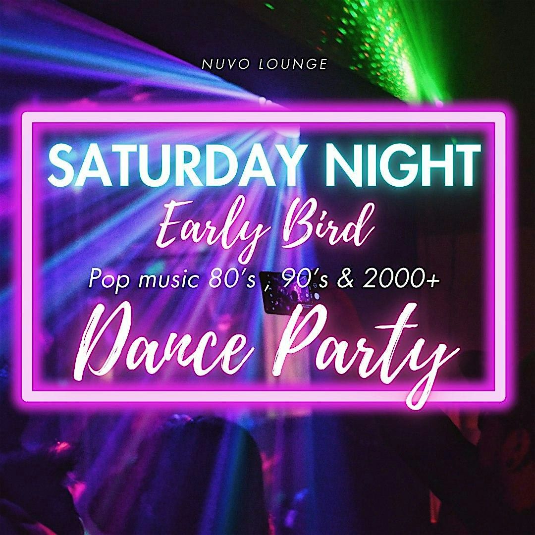 Ottawa Early Bird DJ Dance Party! POP music from 80's, 90's, 2000+