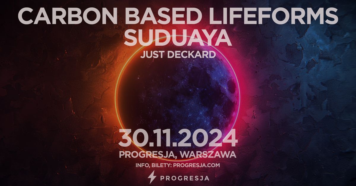 Carbon Based Lifeforms \/ Warszawa \/ Progresja \/ 30.11.2024