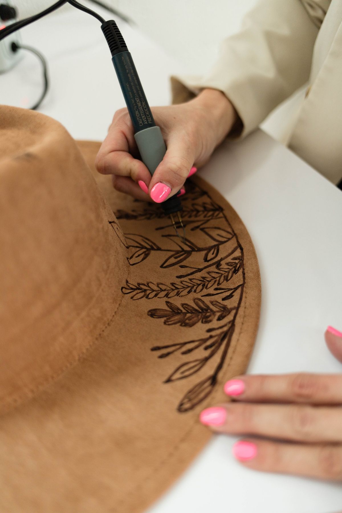 DIY Hat Burning Workshop at The Dam Shop- Elk Rapids