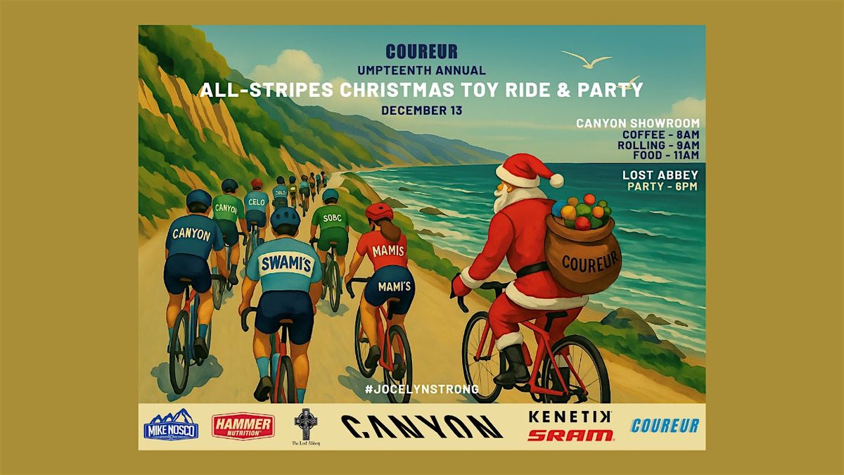 All-Stripes Christmas Toy Drive Ride & Party