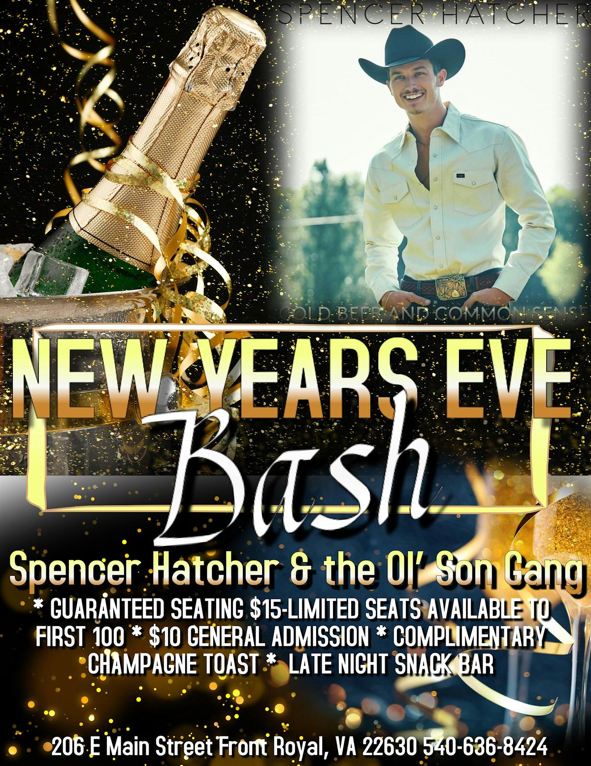 New Years Eve w\/ Spencer Hatcher & the Ol\u2019 Son Gang