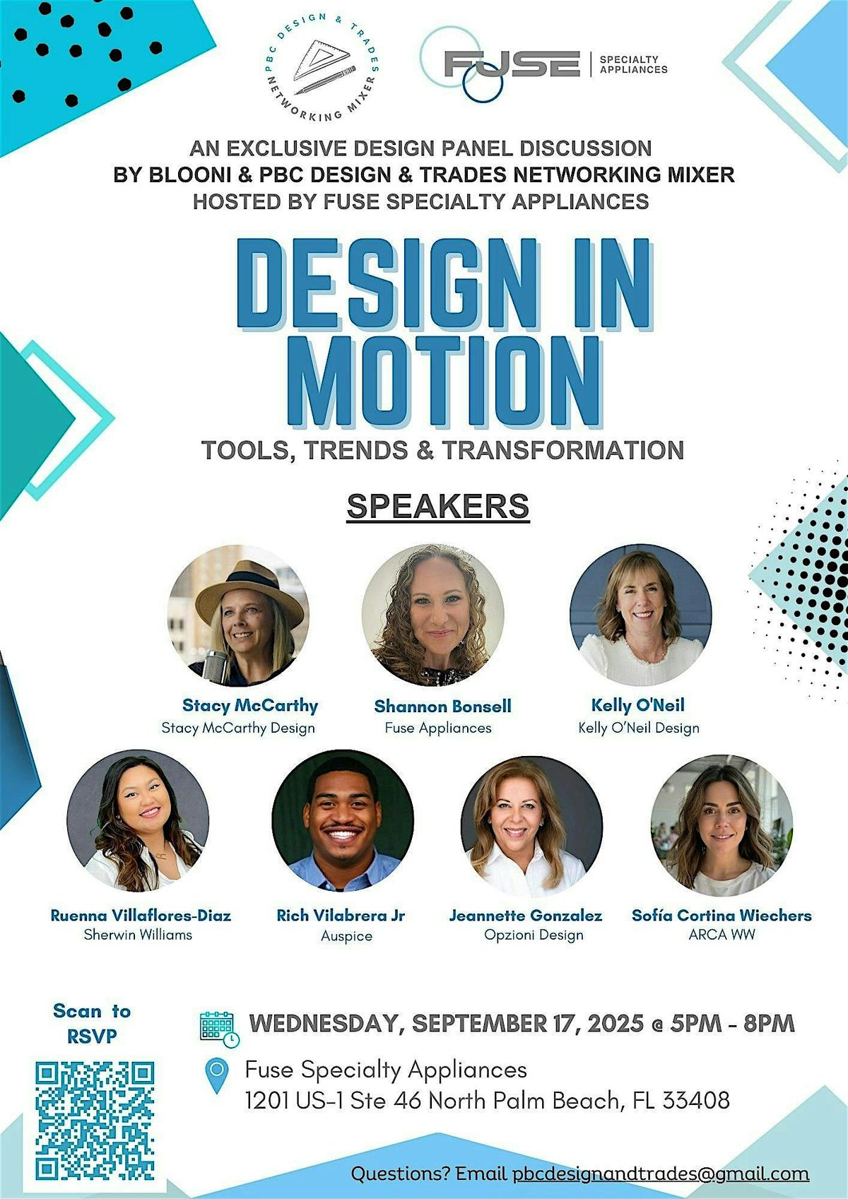 PBC Design & Trades Networking Mixer and Design Q&A