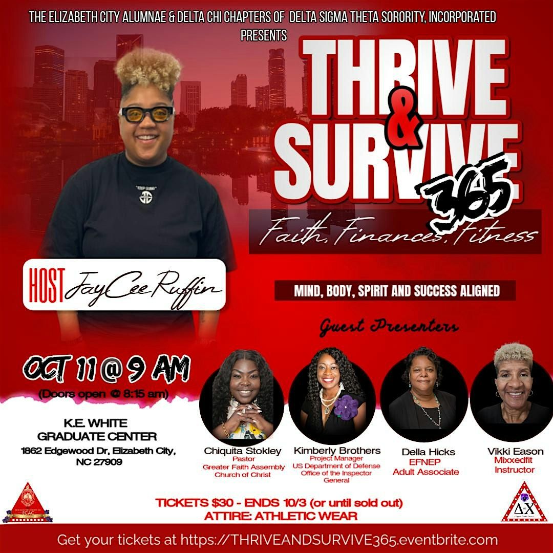 THRIVE & SURVIVE: 365  - FAITH, FINANCES,  AND FITNESS