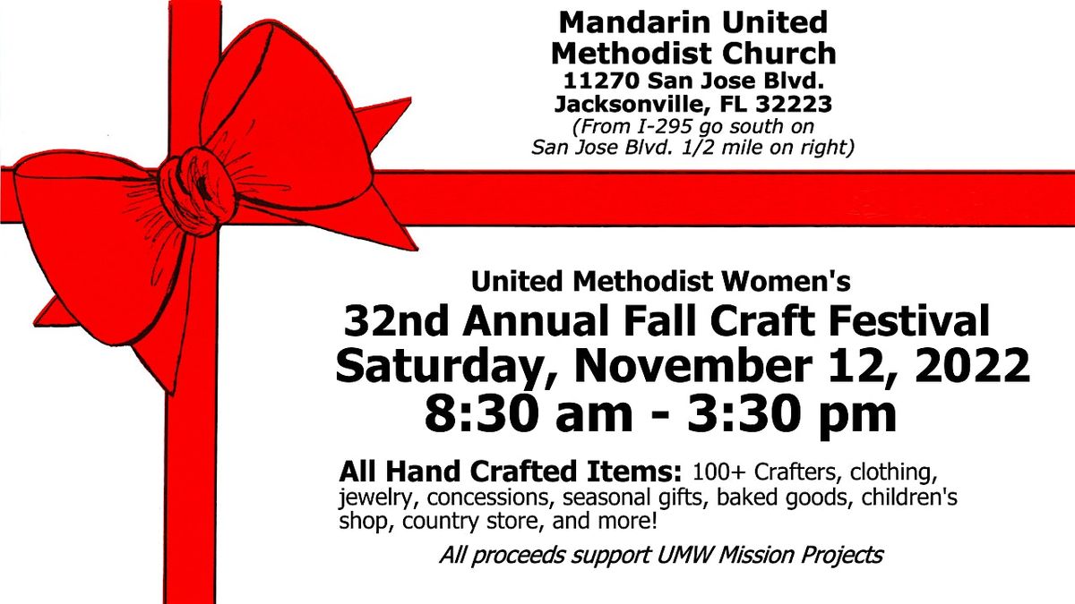 35th Annual Fall Craft Festival
