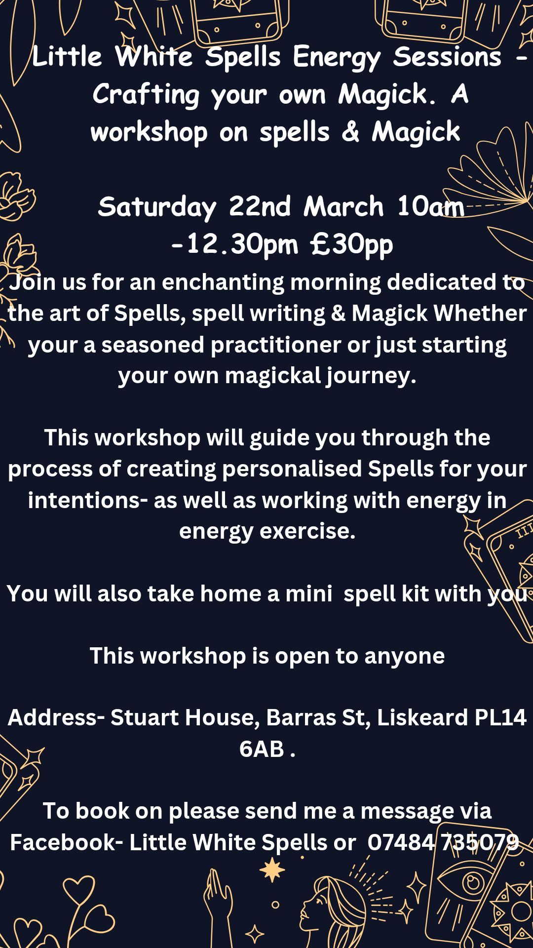 Little White Spells Energy Sessions - Crafting Spells \ud83d\udda4