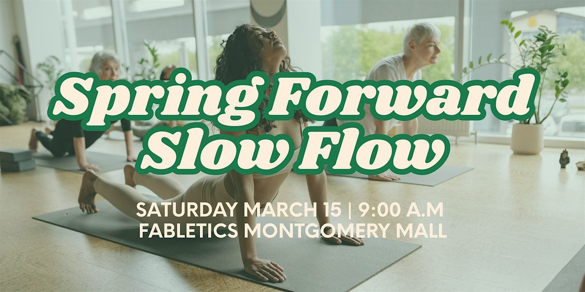 Spring Forward Slow Flow With Tikima Renee Fitness