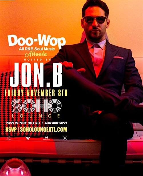 Flirt Fridays Presents Jon B Performing Live