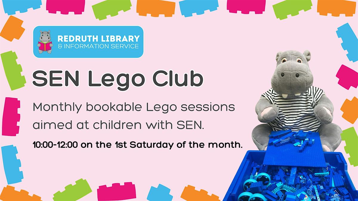 SEN Lego sessions at Redruth Library