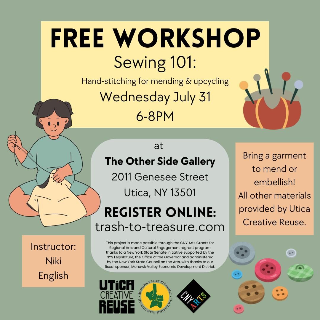 Free Workshop: Sewing 101