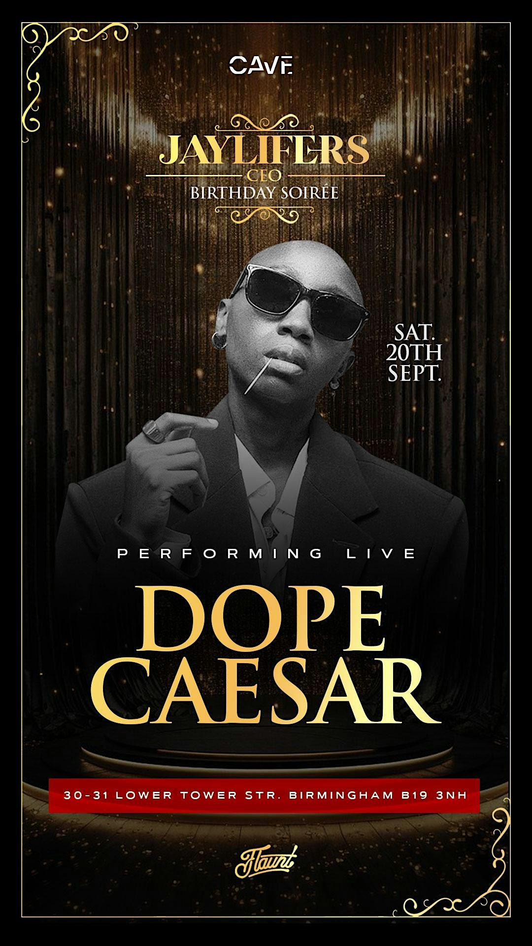 DOPE CAESAR PERFORMING LIVE