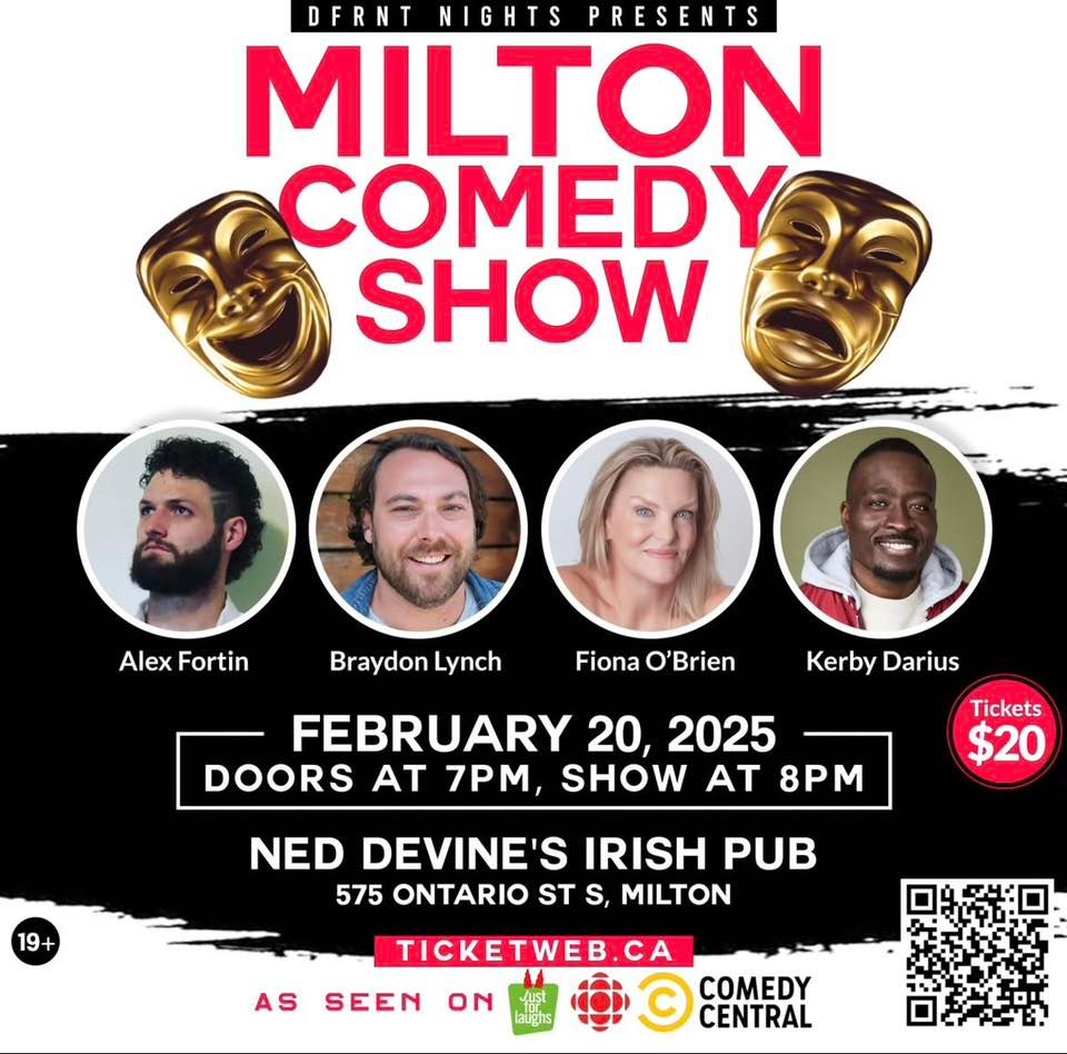 Milton Comedy Show hosted by DFRNT nights