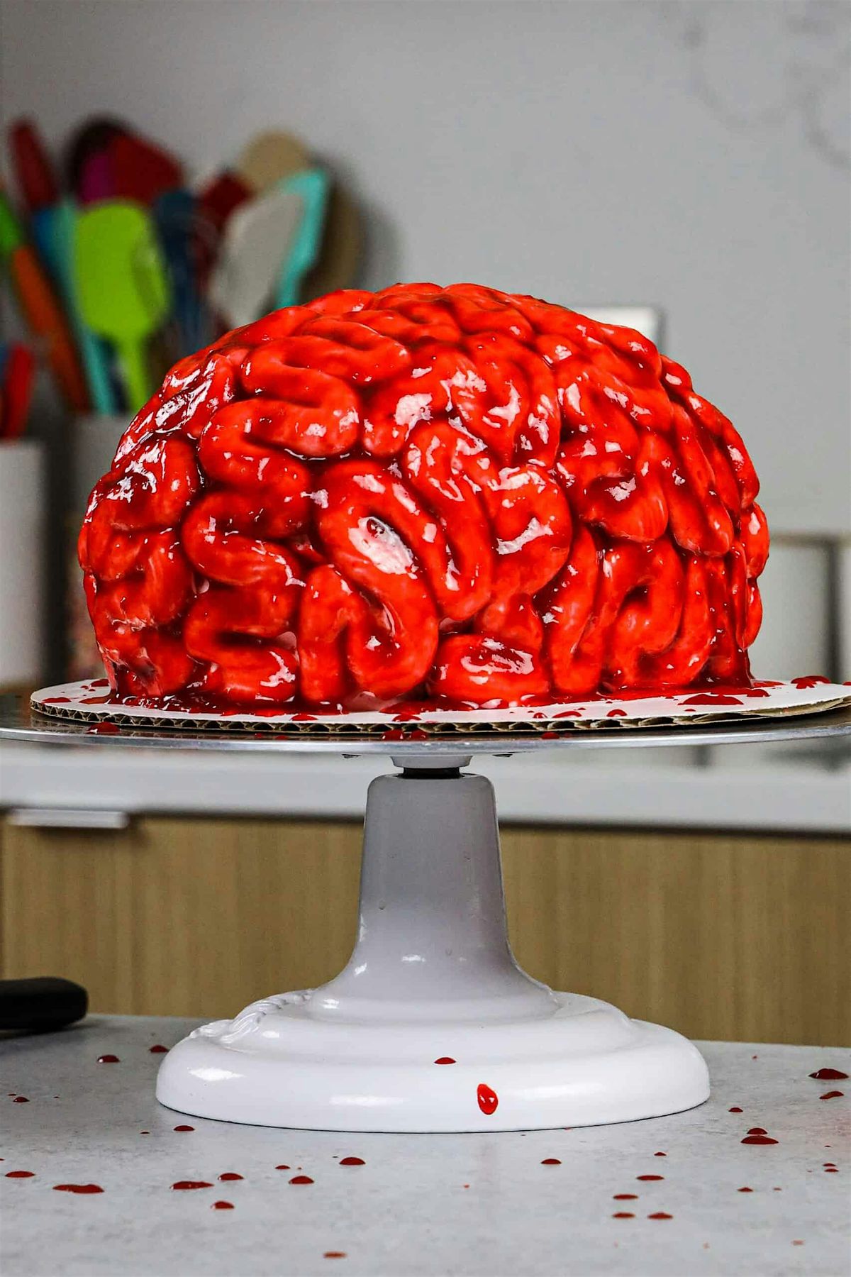 Bloody Brain Cake Decoration Class