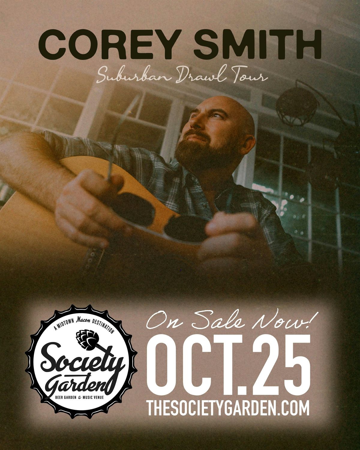Corey Smith Live at Society Garden