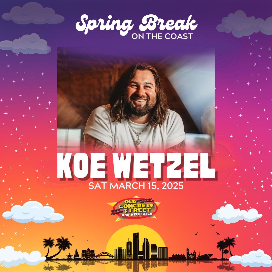 Koe Wetzel at Concrete Street Amphitheater