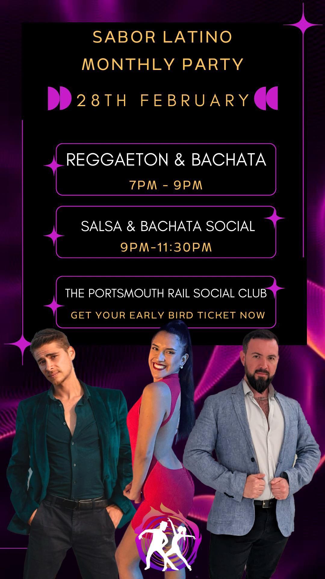 Sabor Latino - Reggaeton & Bachata Classes & Party