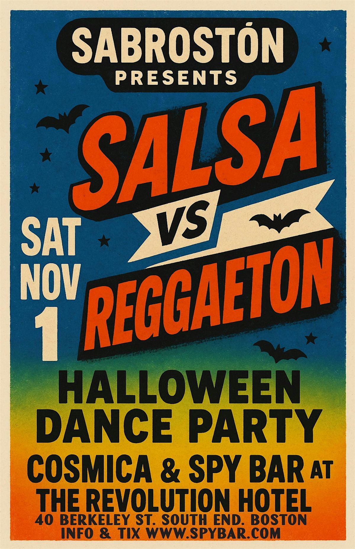 SABROST\u00d3N presents SALSA vs REGGAETON