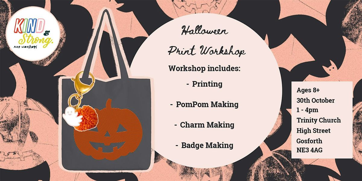 Make a Custom Tote Bag, Button Badge and Bag Charm - Workshop for Ages 8+