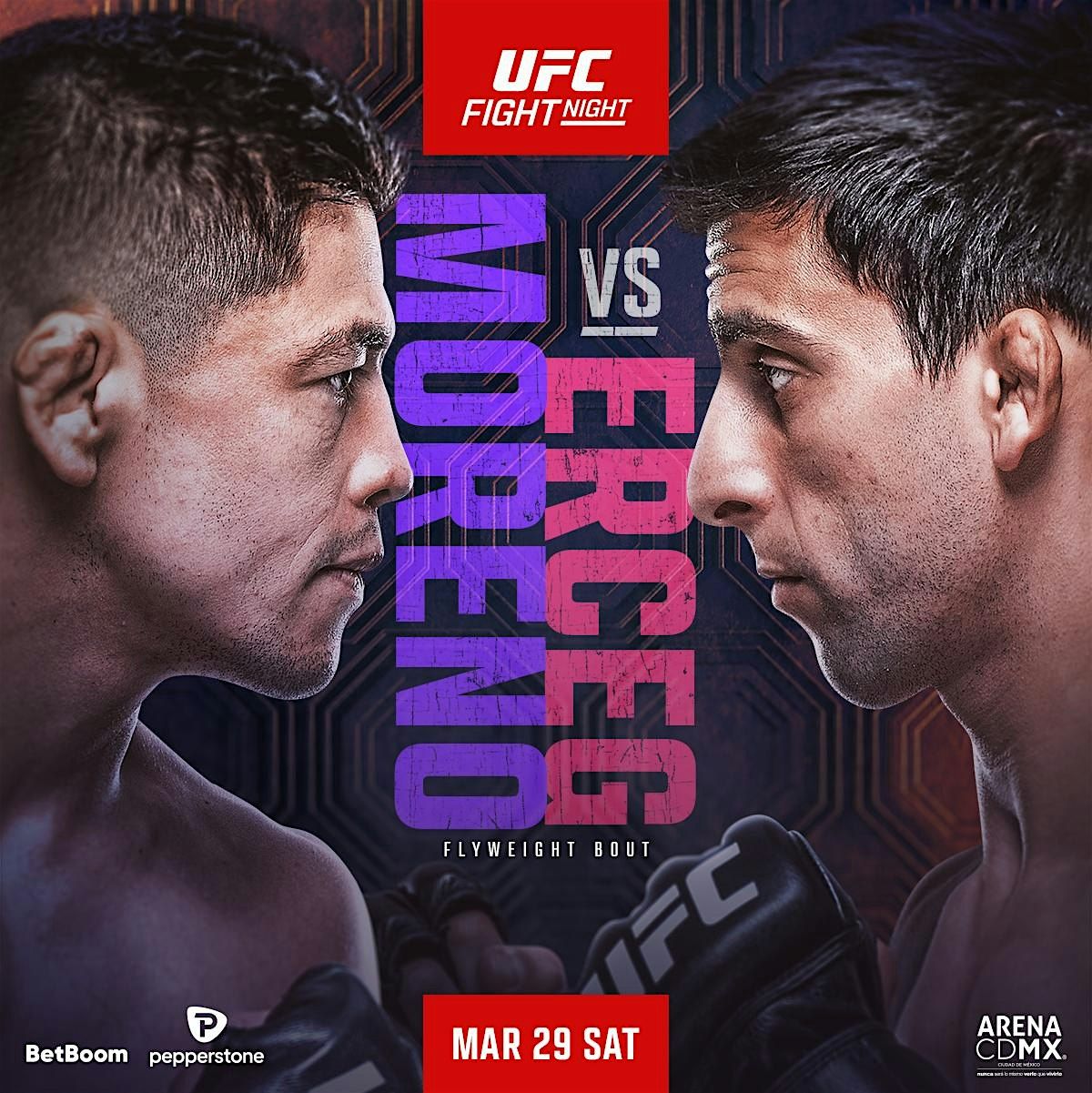 UFC Fight Night: Moreno vs Erceg